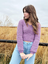 Crochet Kit - The Wisteria Sweater image 2 thumbnail