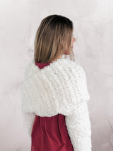 Crochet Kit - Faux Fur Sweater Scarf image 2 thumbnail