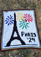 Crochet Kit - Paris '24 Throw image 2 thumbnail