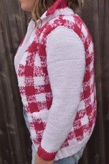 Knit Kit - Gingham Groove Cardigan image 2 thumbnail