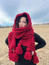 Knit Kit - Frost Flowers Scarf image 2 thumbnail