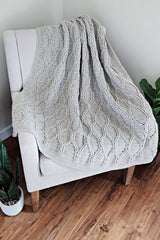 Crochet Kit - Marseille Cabled Blanket image 1 thumbnail
