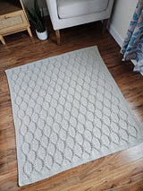 Crochet Kit - Marseille Cabled Blanket image 2 thumbnail