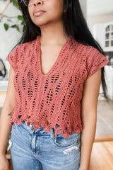 Crochet Kit - Sandbar Top image 1 thumbnail