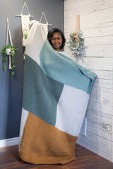 Knit Kit - Bloque Blanket image 1 thumbnail