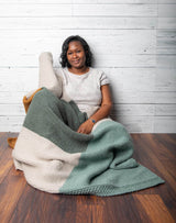 Knit Kit - Bloque Blanket image 2 thumbnail