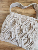 Crochet Kit - Lille Cabled Shoulder Bag image 2 thumbnail