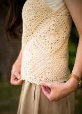 Crochet Kit - Breezy Days Daisy Tank Top - Solid image 2 thumbnail