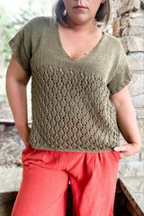 Knit Kit - On the Vine Tee image 1 thumbnail