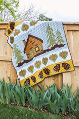 Crochet Kit - Summer Cabin Afghan image 1 thumbnail