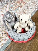 Crochet Kit - Finger Crochet Basket image 2 thumbnail