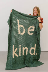 Crochet Kit - Be Kind Blanket image 1 thumbnail