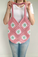 Crochet Kit - Tulip Square Summer Bag image 1 thumbnail