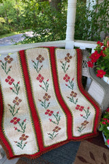Crochet Kit -Fall Splendor Throw image 1 thumbnail