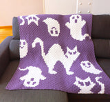Crochet Kit - A Ghoul's Best Friend Blanket image 1 thumbnail