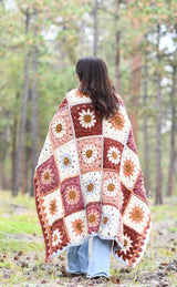 Crochet Kit - Harvest Flower Throw image 2 thumbnail