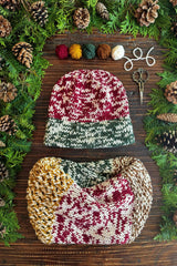 Knit Kit - Mix and Marl Beanie & Cowl image 1 thumbnail