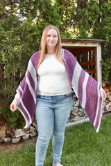 Crochet Kit -  Lavender Luxe Wrap image 2 thumbnail