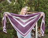 Crochet Kit -  Lavender Luxe Wrap image 1 thumbnail