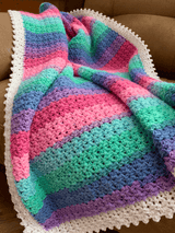 Crochet Kit - Lovey Dovey Baby Blanket image 2 thumbnail