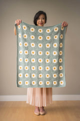 Crochet Kit - Baby Cozy Days Daisy Blanket image 2 thumbnail