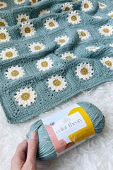 Crochet Kit - Baby Cozy Days Daisy Blanket image 1 thumbnail