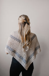 Crochet Kit - Birchmount Triangle Wrap image 2 thumbnail