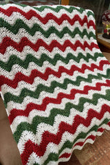 Crochet Kit - Homespun Christmas Blanket image 1 thumbnail