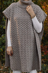 Crochet Kit - Northcross Poncho image 2 thumbnail