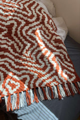 Crochet Kit - Squiggle Me This Blanket image 1 thumbnail