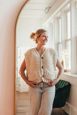Knit Kit - Oversized Boxy Vest image 3 thumbnail