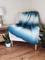 Crochet Kit - Ocean Hues Gradient Blanket image 2 thumbnail