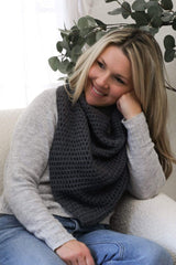 Crochet Kit - Emory Cowl image 1 thumbnail