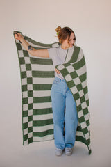 Crochet Kit - Checks and Stripes Throw image 1 thumbnail