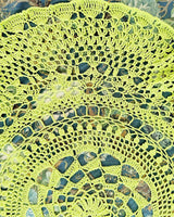Crochet Kit - Slice of Lime Mandala image 2 thumbnail
