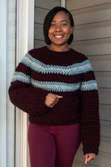 Crochet Kit - Seona Sweater image 1 thumbnail