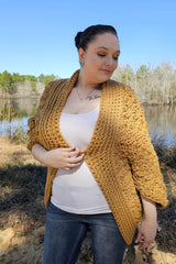 Crochet Kit - Chunky Dreamer Cardigan image 1 thumbnail