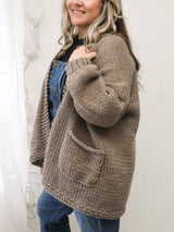 Knit Kit -Stone Cardigan image 2 thumbnail