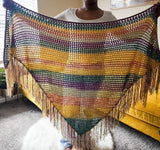 Crochet Kit - Muriel Mesh Shawl thumbnail