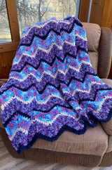 Crochet Kit - Mountains to the Sea Blanket image 1 thumbnail