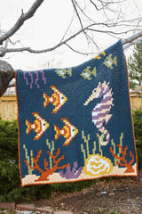 Crochet Kit - Coral Reef Afghan image 1 thumbnail