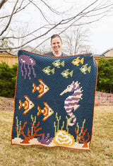 Crochet Kit - Coral Reef Afghan image 2 thumbnail