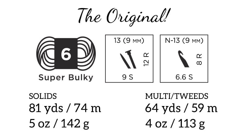 Hometown® Yarn Basic Info