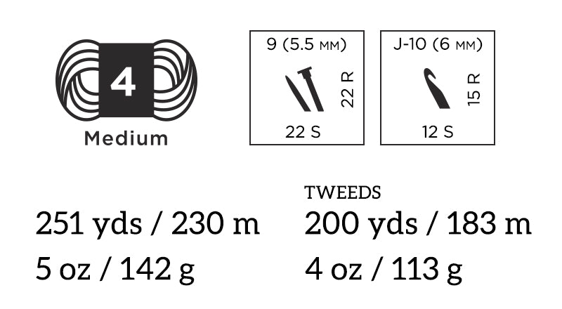 Heartland® Yarn Basic Info