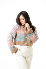 Cropped Cable Cardi image 1 thumbnail