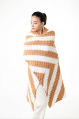 Striped C2C Lapghan image 1 thumbnail