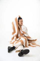 Striped C2C Lapghan image 2 thumbnail