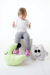 Sleepy Moon and Cloud Pillows image 1 thumbnail