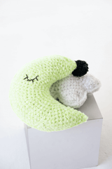 Sleepy Moon and Cloud Pillows image 2 thumbnail
