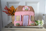 Cozy Pink House Pillow image 1 thumbnail